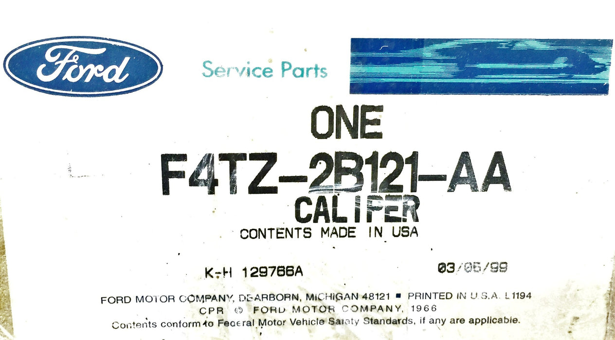 Ford Loaded Caliper F4TZ-2B121-AA (F4TZ2B121AA) NOS