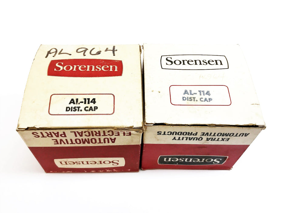 Sorensen Ignition Distributor Cap AL-114 [[Lot of 2] NOS