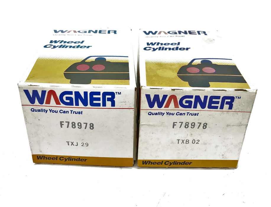 Wagner Wheel Cylinder F78978 [Lot of 2] NOS