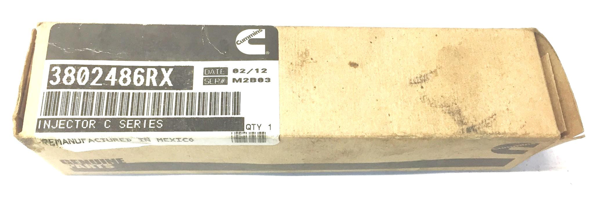 Cummins C-Series Injector 3802486RX Re-manufactured