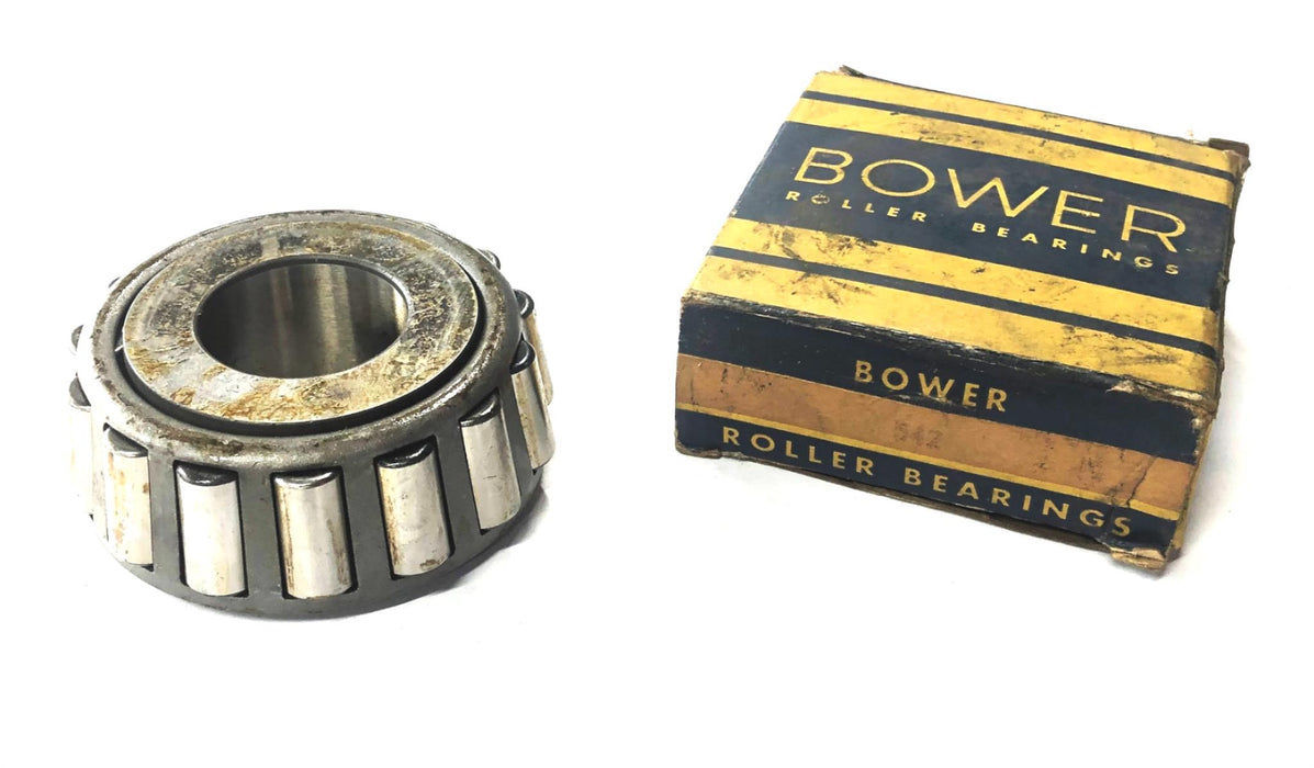 Bower Tapered Roller Bearing Cone 542 NOS
