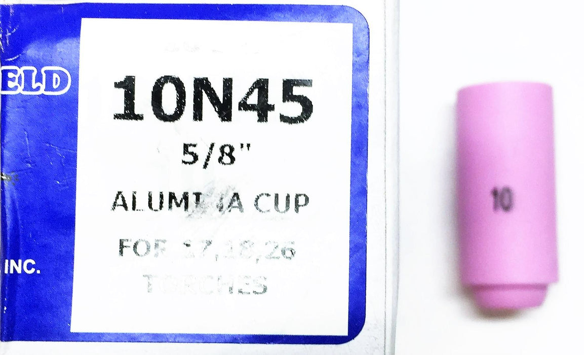 Southweld 5/8" 10 Alumina Cup for 17,18,26 Torches 10N45 [Lot of 29] NOS