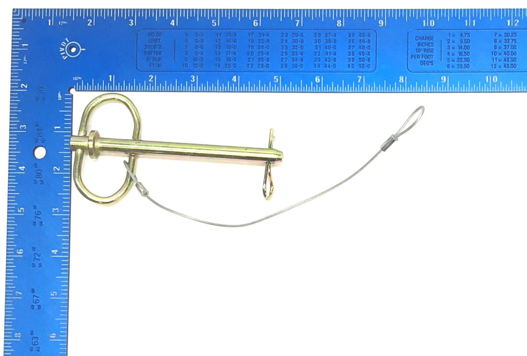 Fabory Hitch Pin With Lanyard 3HLP6 [Lot of 5] NOS