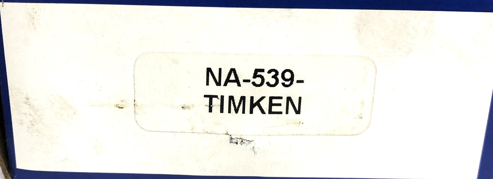 Timken Roller Bearing Cone Tapered NA539 NOS
