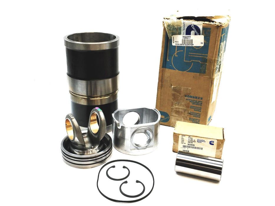 Cummins Engine Cylinder Piston Liner Kit ISL/CAPS Pump 3945458 (3934046) NOS