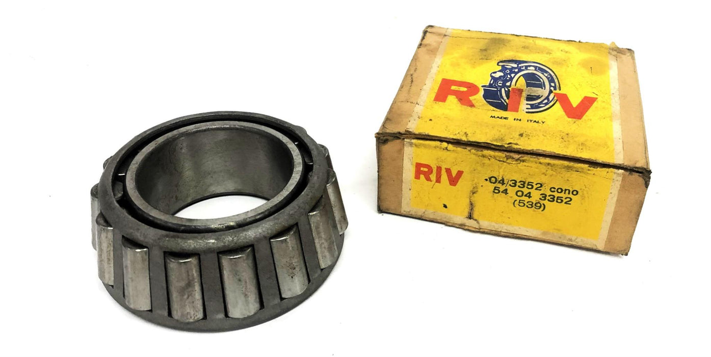 RIV Tapered Roller Bearing Cone 539 (04/3352) NOS