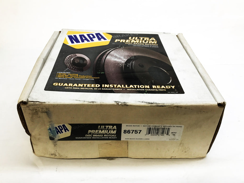 NAPA Ultra-Premium Rotor and Hub Assembly 86757 NOS