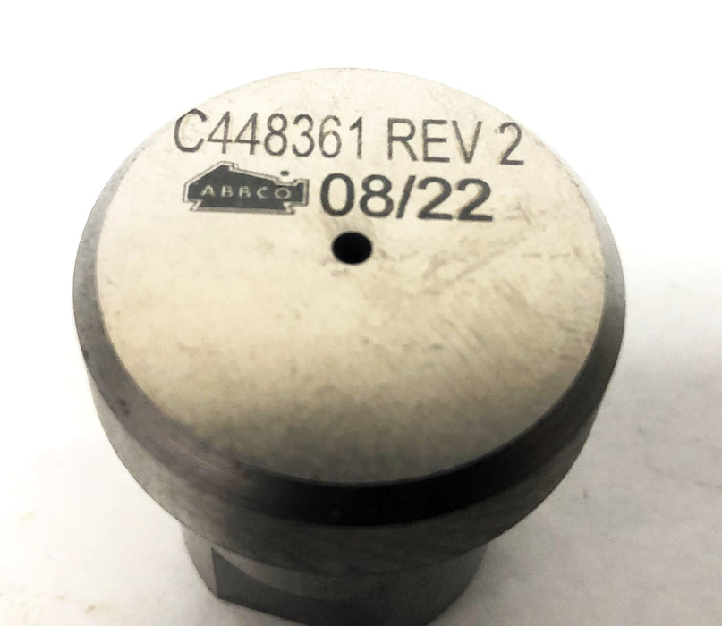 ABBCO 0.74 Inch ID 0.93 Inch OD REV 2 Plunger Stock Stop C448361 [Lot of 2] NOS