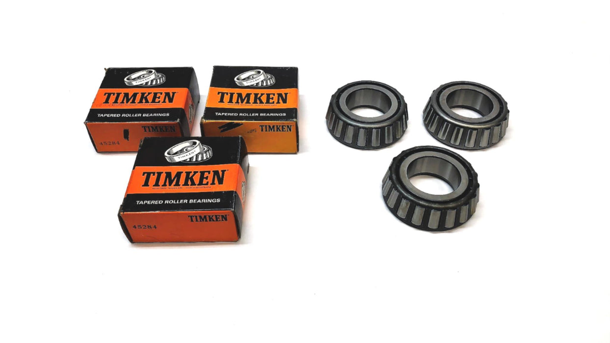 Timken Tapered Roller Bearing 45284 [Lot of 3] NOS