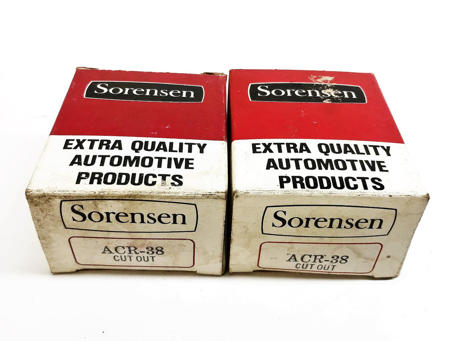Sorensen A/C Compressor Control Relay ACR-38 [Lot of 2] NOS