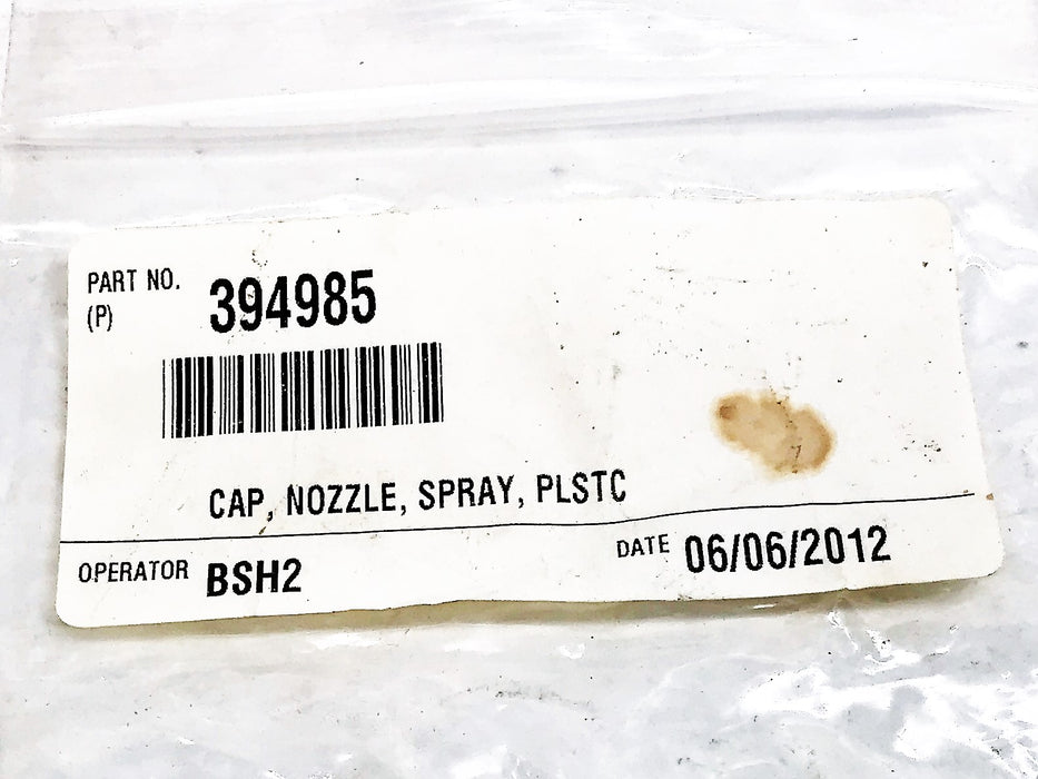 Tennant Plastic Spray Nozzle 394985 [Lot of 5] NOS