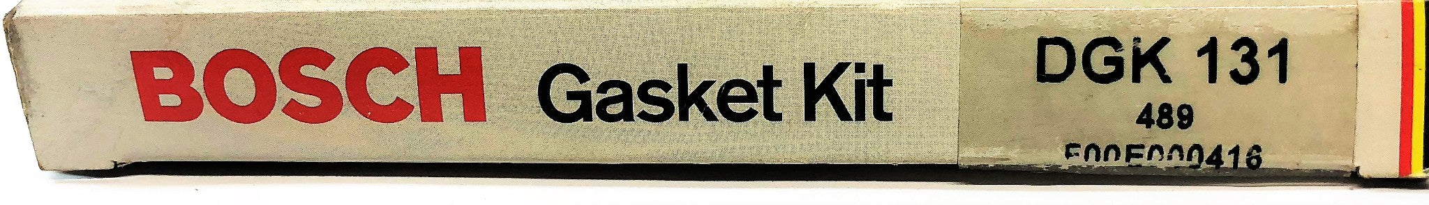 Bosch Gasket Kit MISSING PARTS DGK131 NOS