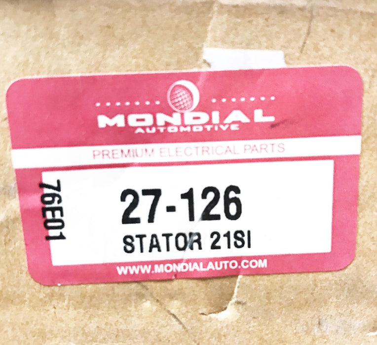 Mondial 21SI Alternator Stator 27-126 NOS