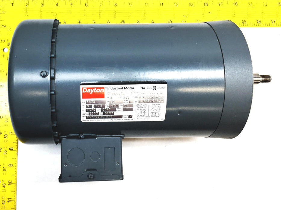 Dayton 3HP 208-220/440V 60Hz 3450RPM Industrial Motor 3N682A NOS