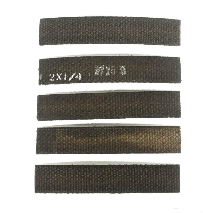 Unbranded 2 X 10-1/2 Inch Key #36 Brake Lining 204890 [Lot of 5] NOS
