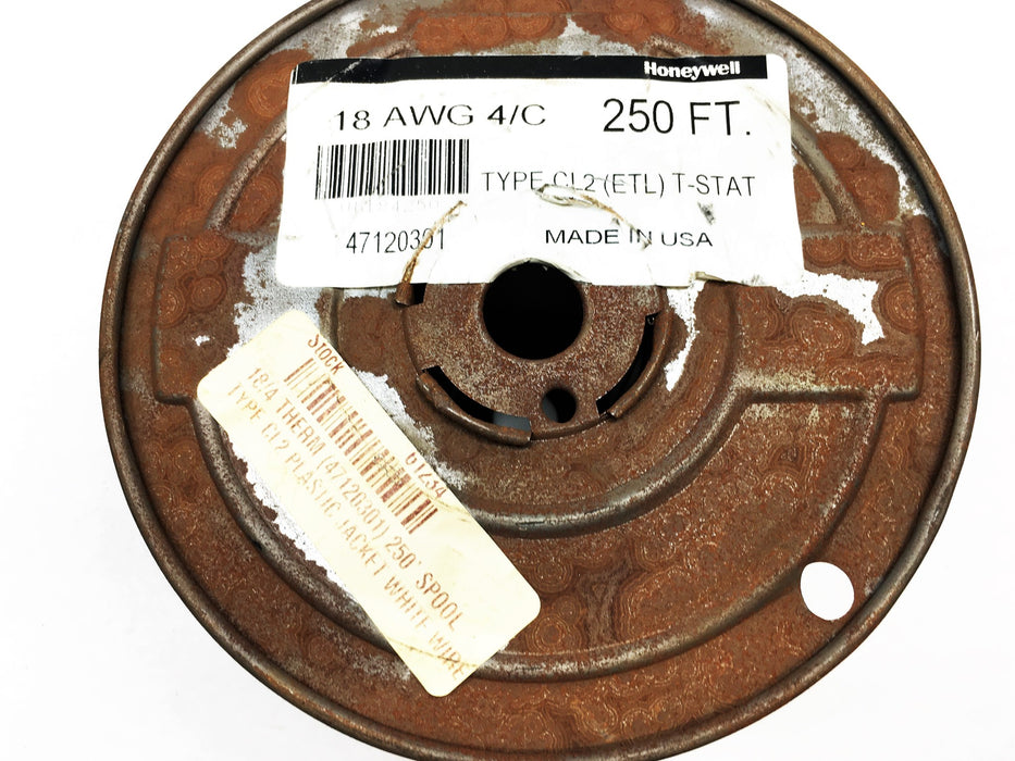 Honeywell 18 AWG 4/C Thermostat Cable 47120301 NOS