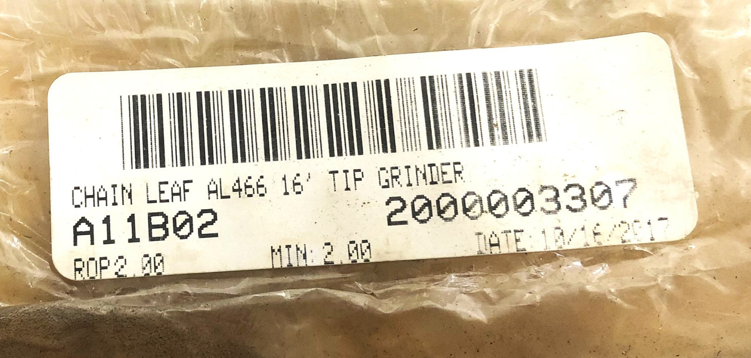 Tsubaki 16 Foot 3 Strand Leaf Chain AL466 (AL4) NOS