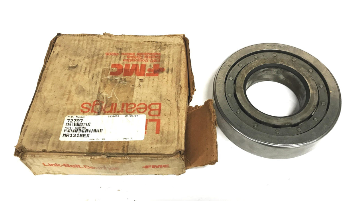 Link-Belt Cylindrical Roller Bearing with Inner Ring MR1316EX NOS
