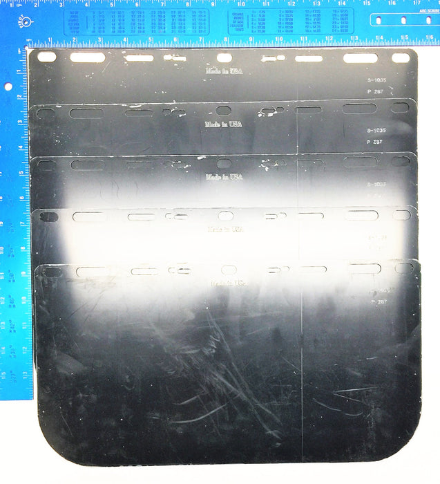 Unbranded Dark Green Welding Face Shield S-1035 (P Z87) [Lot of 5] NOS