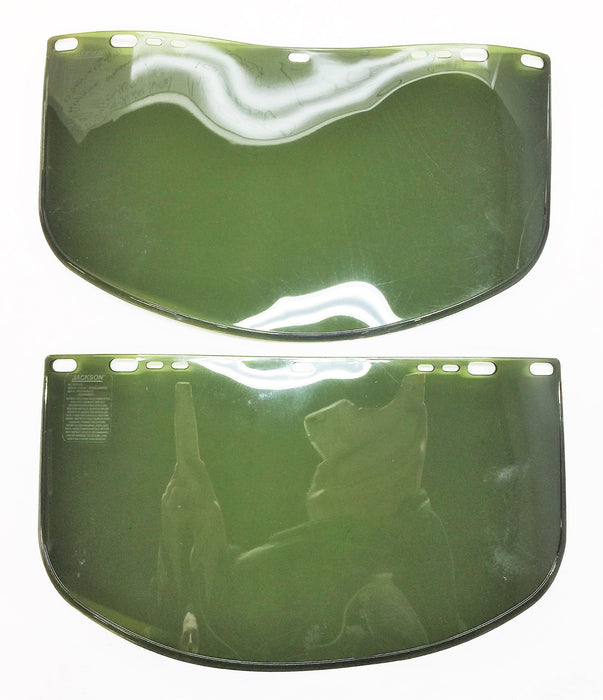 Jackson Dark Green Visor 915-63 [Lot of 2] NOS