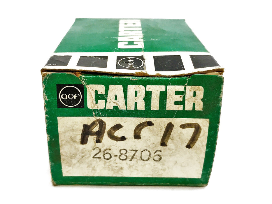 Carter HVAC Selector Switch Relay 26-8706 NOS