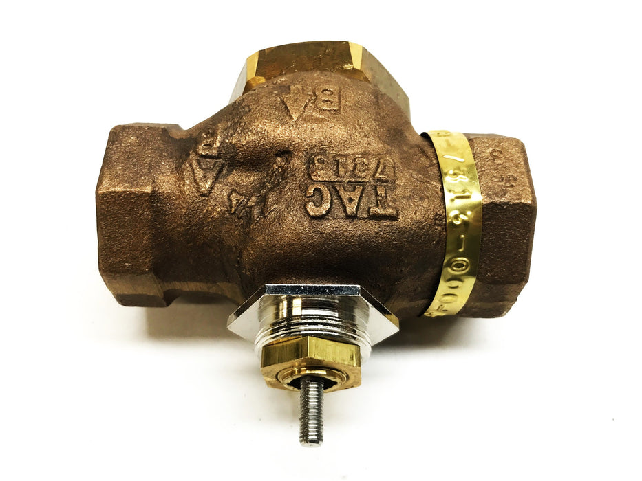 Schneider Electric 1-1/4" Bronze 3-Way Mixing Valve VR-7313-000-4-9 NOS