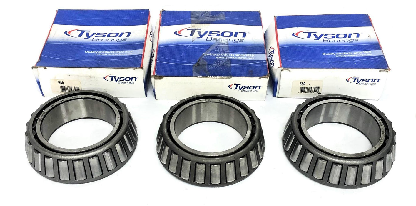 Tyson Tapered Roller Bearing Cup 580 [Lot of 3] NOS
