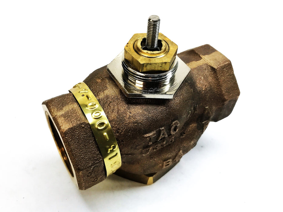 Schneider Electric 1-1/4" Bronze 3-Way Mixing Valve VR-7313-000-4-9 NOS