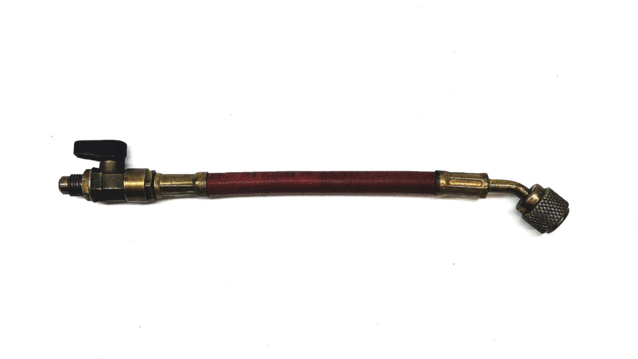 Uniweld 9-1/2 Inch OAL  High Side Hose Low Loss 500 PSI USED