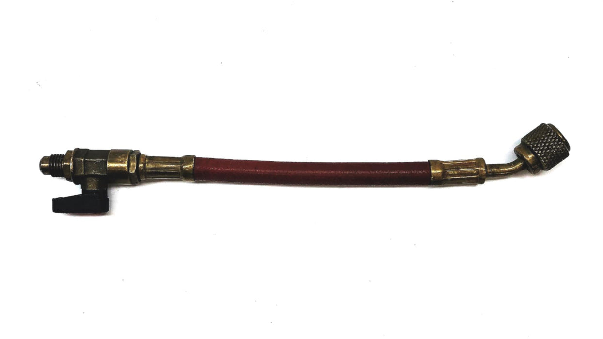 Uniweld 9-1/2 Inch OAL  High Side Hose Low Loss 500 PSI USED