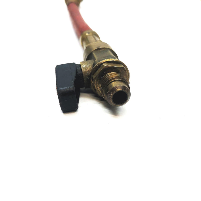 Uniweld 9-1/2 Inch OAL  High Side Hose Low Loss 500 PSI USED