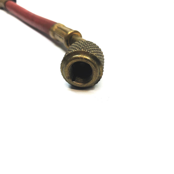 Uniweld 9-1/2 Inch OAL  High Side Hose Low Loss 500 PSI USED