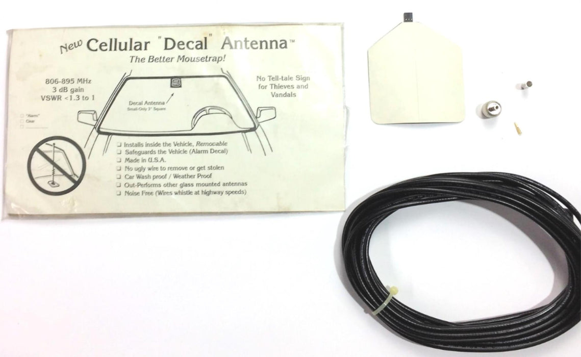 Cellular "Decal" Antenna [Lot of 2] NOS