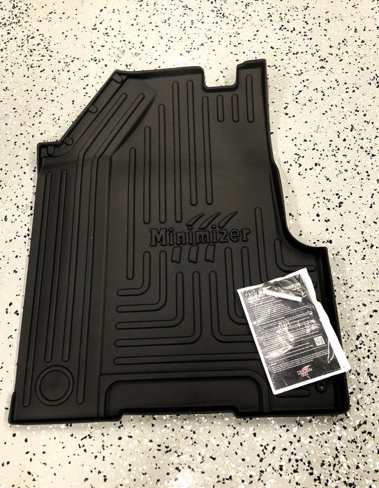 Minimizer Set of (2) Western Star Black Floor Mats 103085 (103069) (101809) NOS