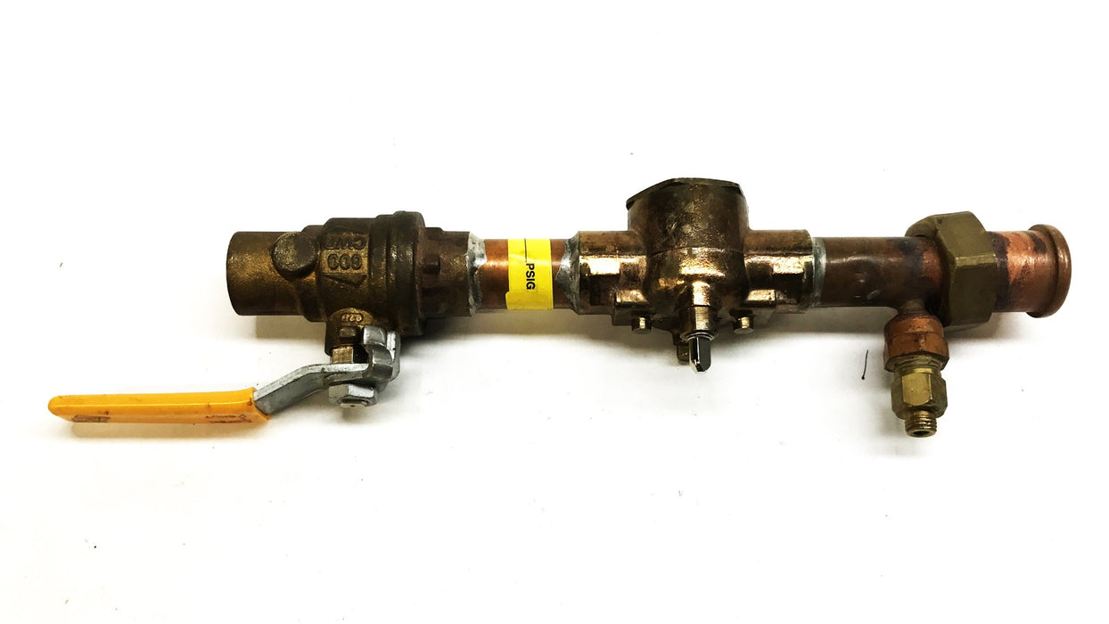 Erie 2-Way 2-Position Valve Body with CWP 3/4" Shut Off Valve VT2212/600 NOS