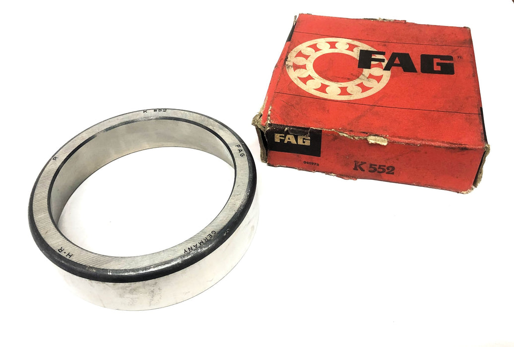 FAG Tapered Roller Bearing Cup K-552 NOS