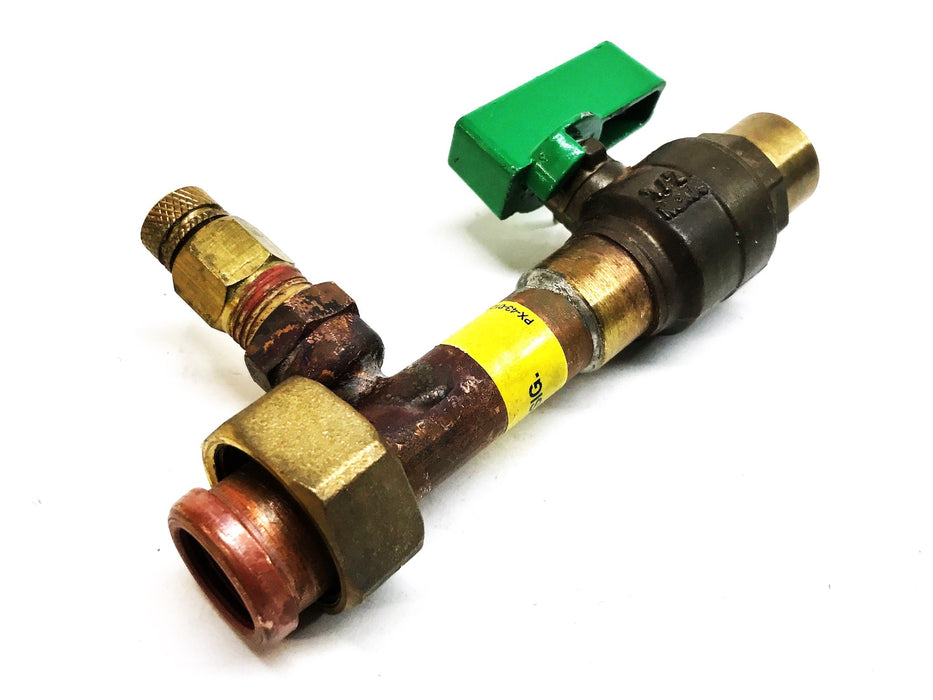 Nexus 1/2" Ball Valve with Sweat Pressure Extension 12.5-600-WOG NOS