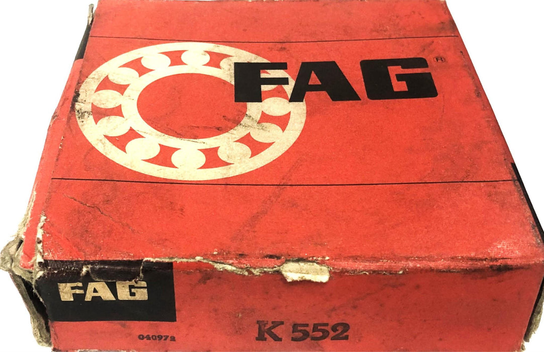 FAG Tapered Roller Bearing Cup K-552 NOS