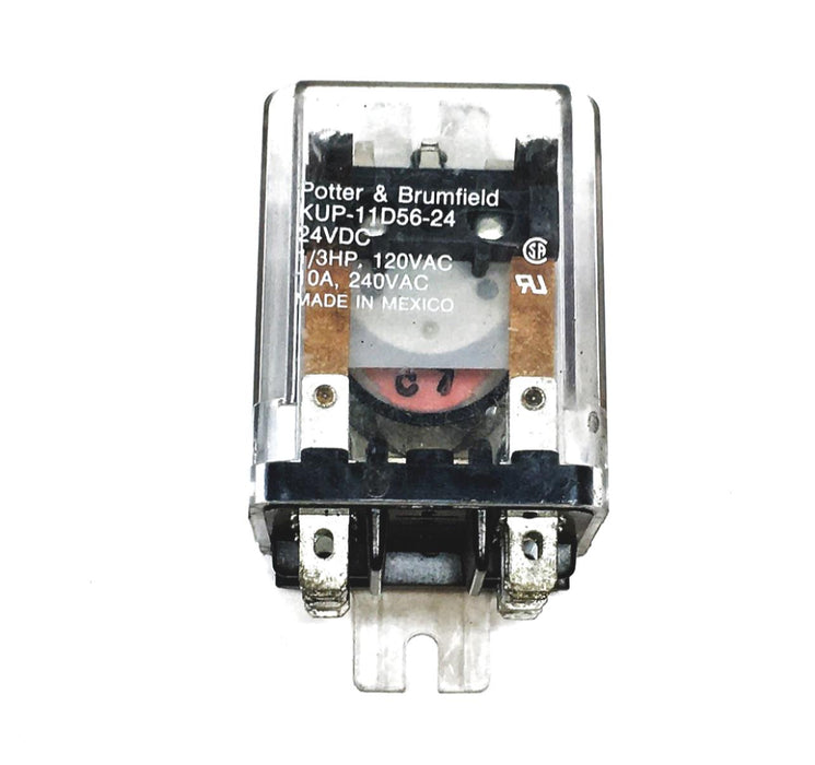 Potter And Brumfield 24VDC TE Connectivity Relay KUP-11D56-24 USED