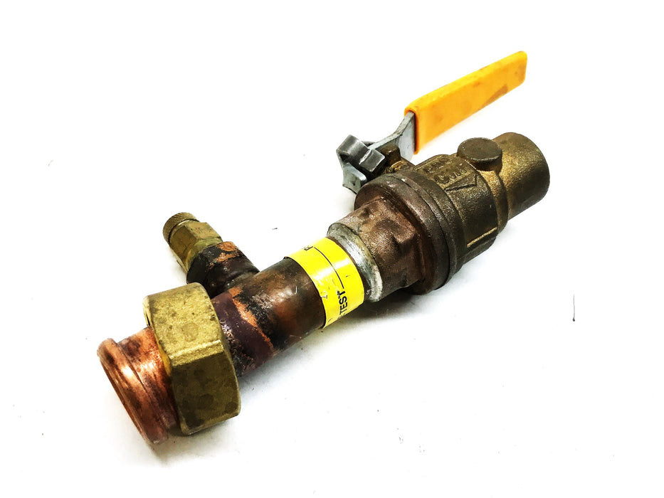 CWP 3/4" Ball Valve with Sweat Pressure Extension 0350-600 NOS