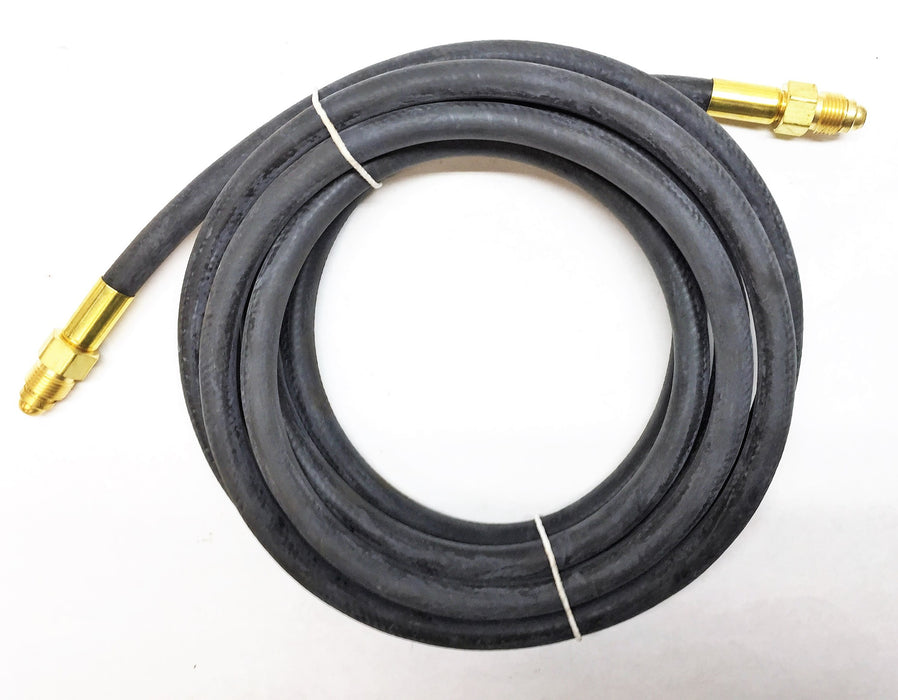 Unbranded Rubber 12' Torch Hose with 3/8" Connector NOS