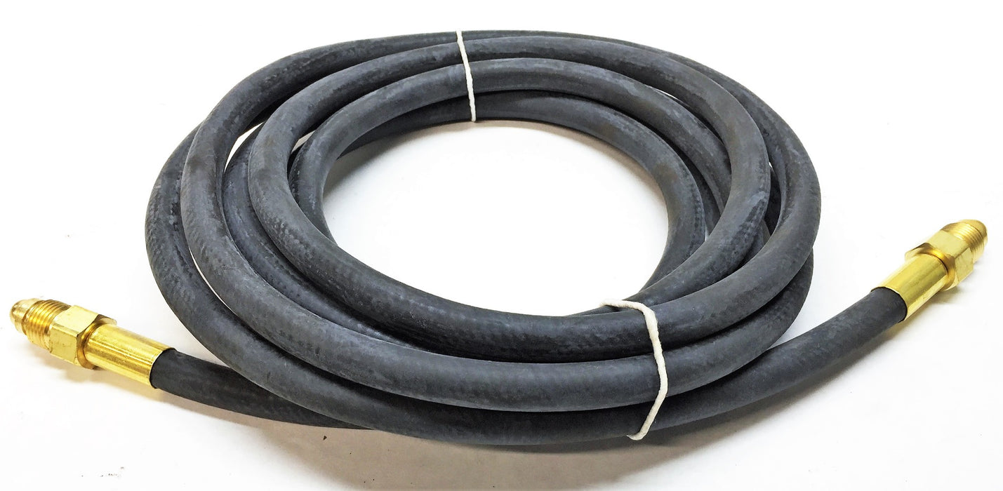 Unbranded Rubber 12' Torch Hose with 3/8" Connector NOS