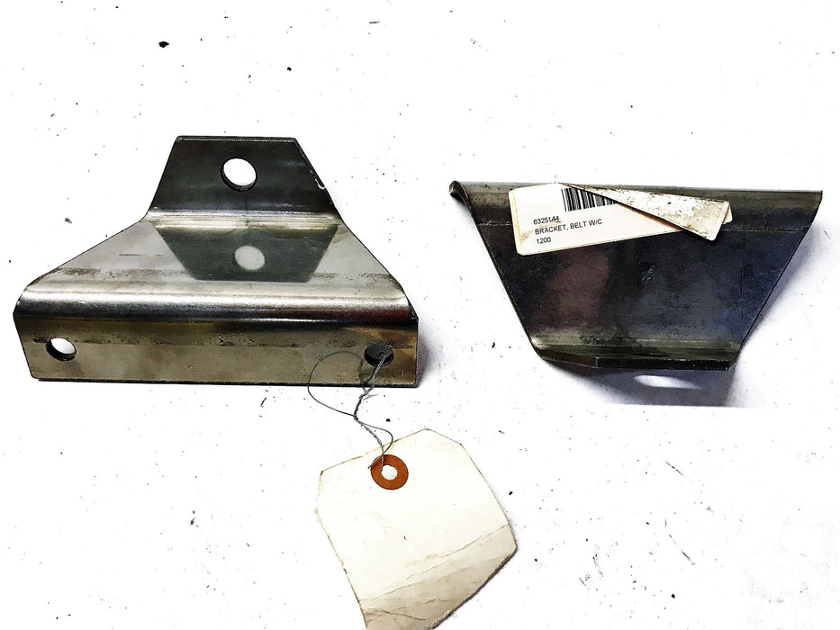 New Flyer Seat Belt Bracket/Mounting Plate 6325144 [Lot of 2] NOS