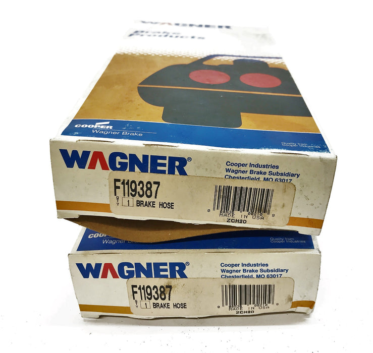 Wagner Brake Hose F119387 [Lot of 2] NOS