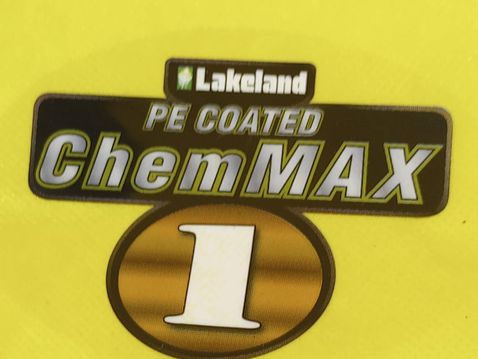 Lakeland PE Coated Max1 Suit Hooded, Boots Boot Flaps (Case of 6) C70165 3XL NOS