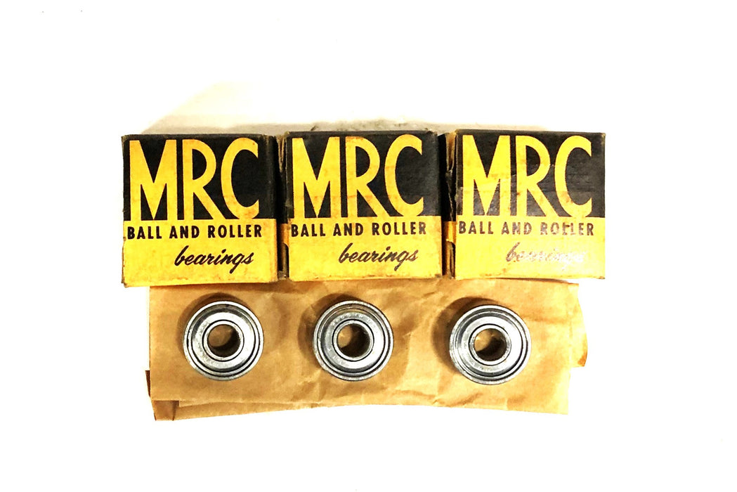 MRC Single Row Ball Bearing 38F [Lot of 3] NOS