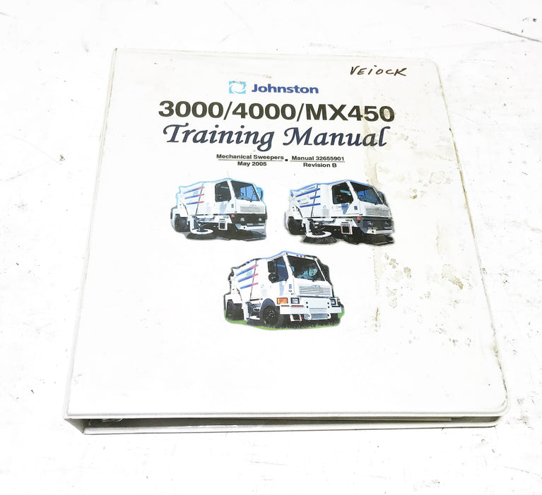 Johnson Sweeper 3000/4000/MX450 Training Manual 32655901