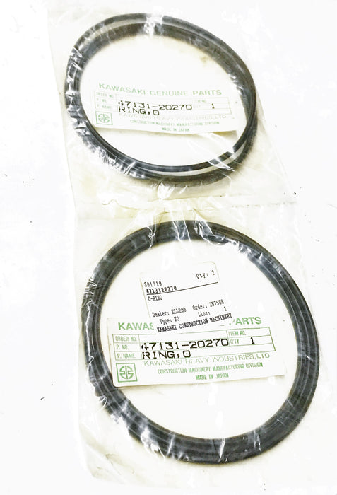 Kawasaki OEM O-Ring Seal 47131-20270 [Lot of 2] NOS