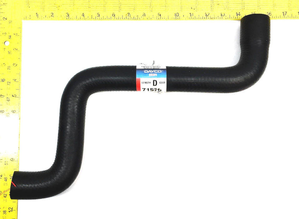 Dayco Curved Radiator Hose Length Code D 71576 NOS