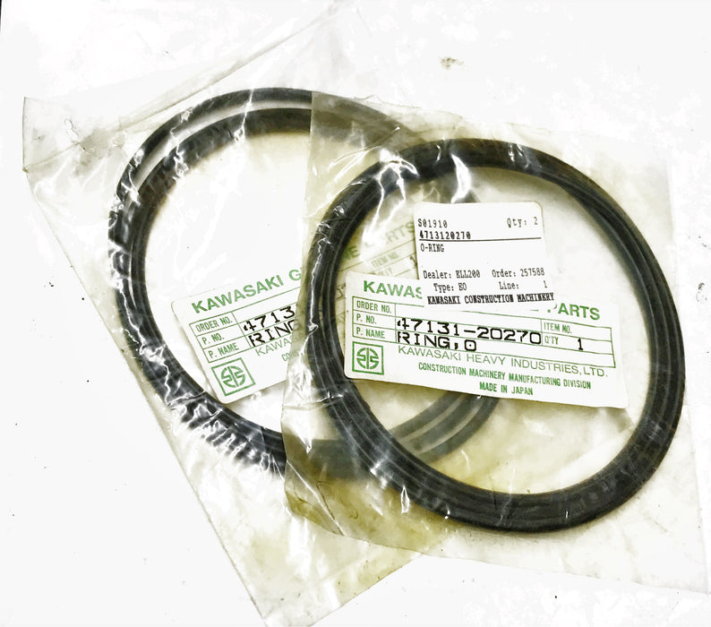 Kawasaki OEM O-Ring Seal 47131-20270 [Lot of 2] NOS